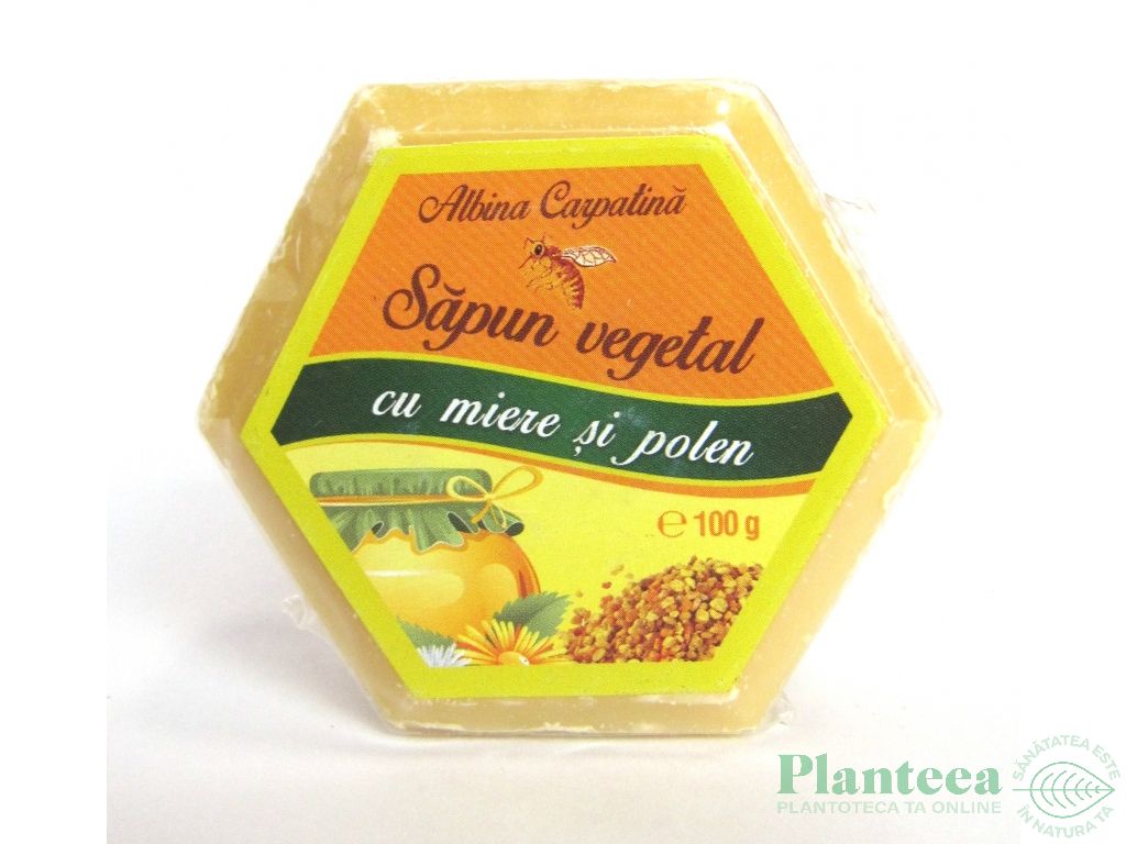 Sapun miere polen 100g - ALBINA CARPATINA