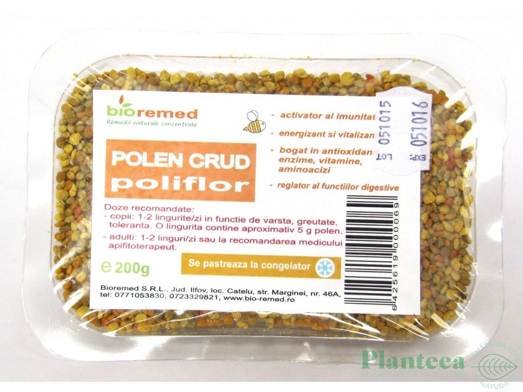 Polen crud poliflor 200g - BIOREMED