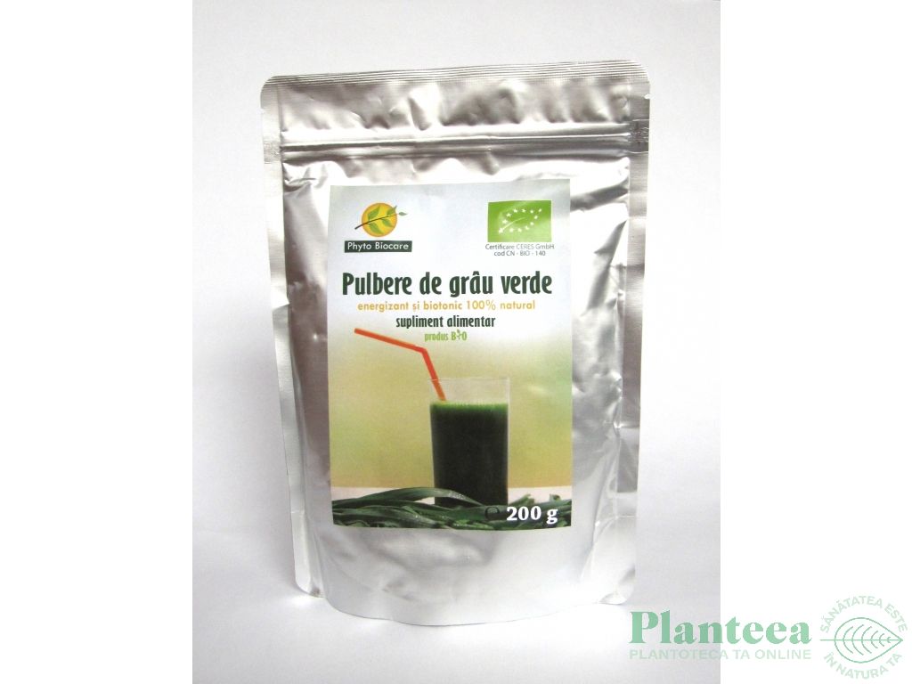 Pulbere grau verde eco 200g - PHYTO BIOCARE