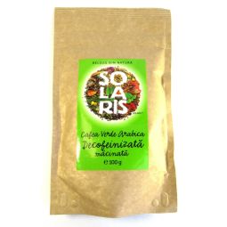 Cafea verde macinata arabica decofeinizata 100g - SOLARIS PLANT