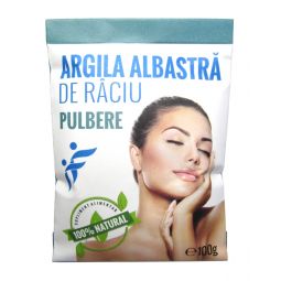 Argila albastra pulbere plic 1x100g - RACIU