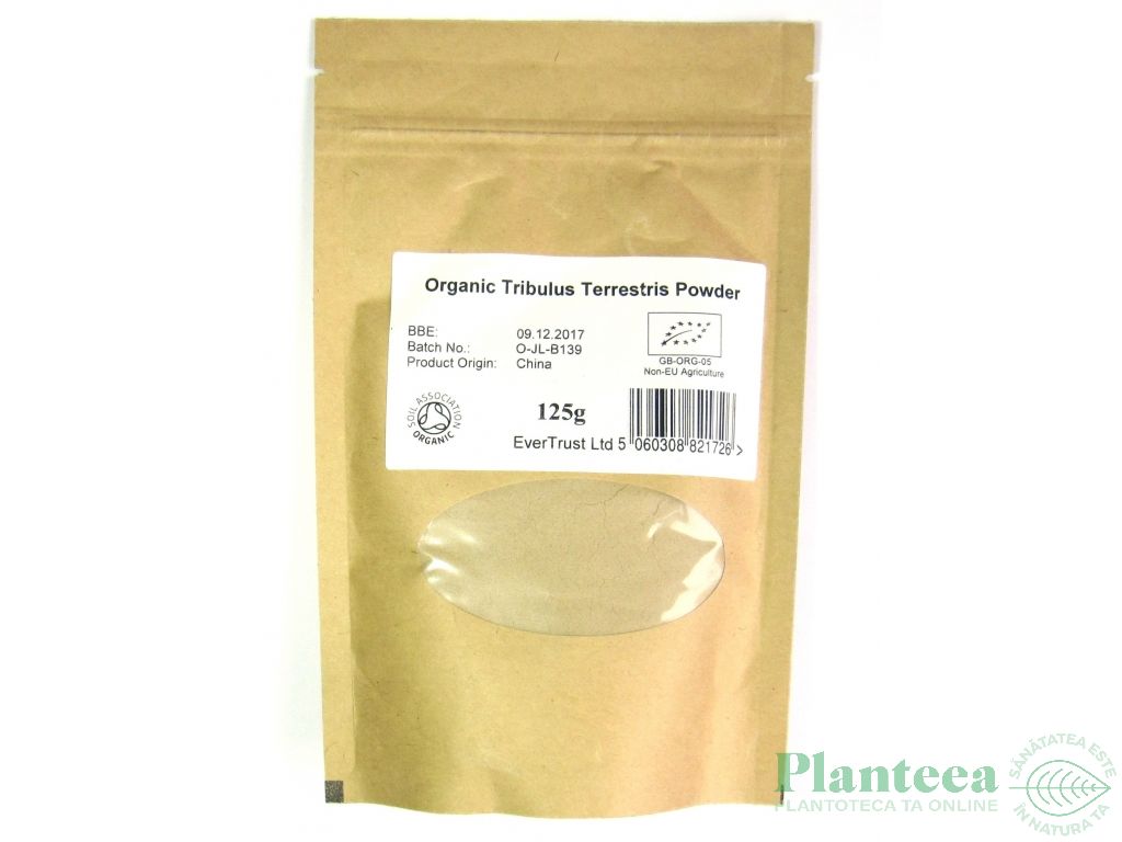 Pulbere tribulus terrestris 125g - EVERTRUST