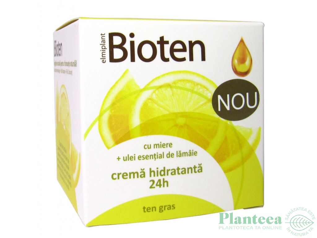 Crema hidratanta ten gras miere lamaie Bioten 50ml - ELMIPLANT