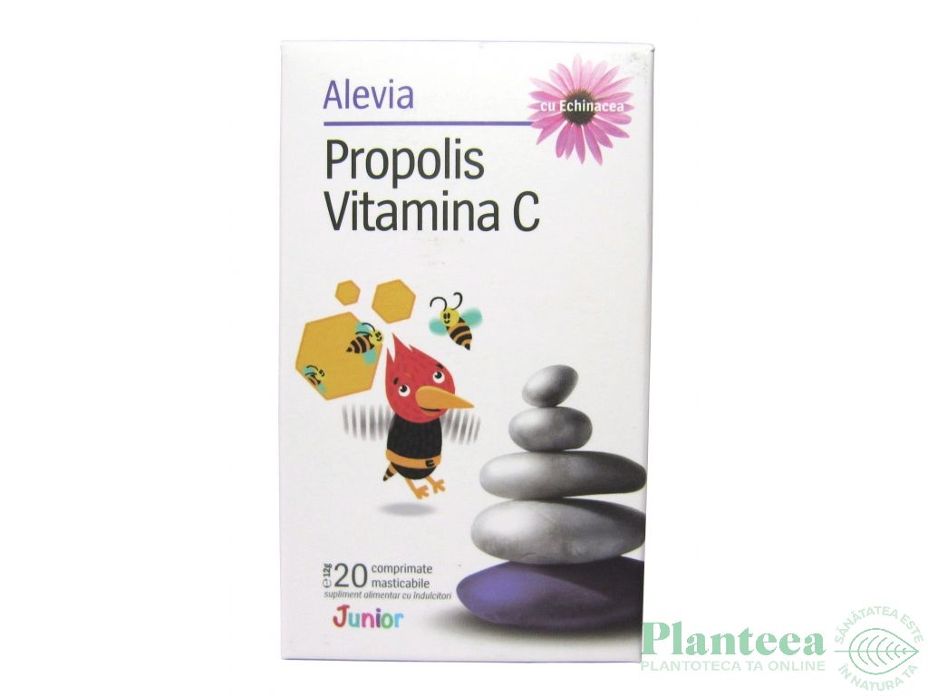 Propolis C echinaceea junior 20cp - ALEVIA