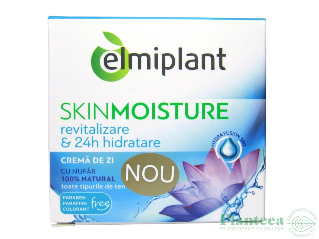 Crema zi hidratanta nufar SkinMoisture 50ml - ELMIPLANT