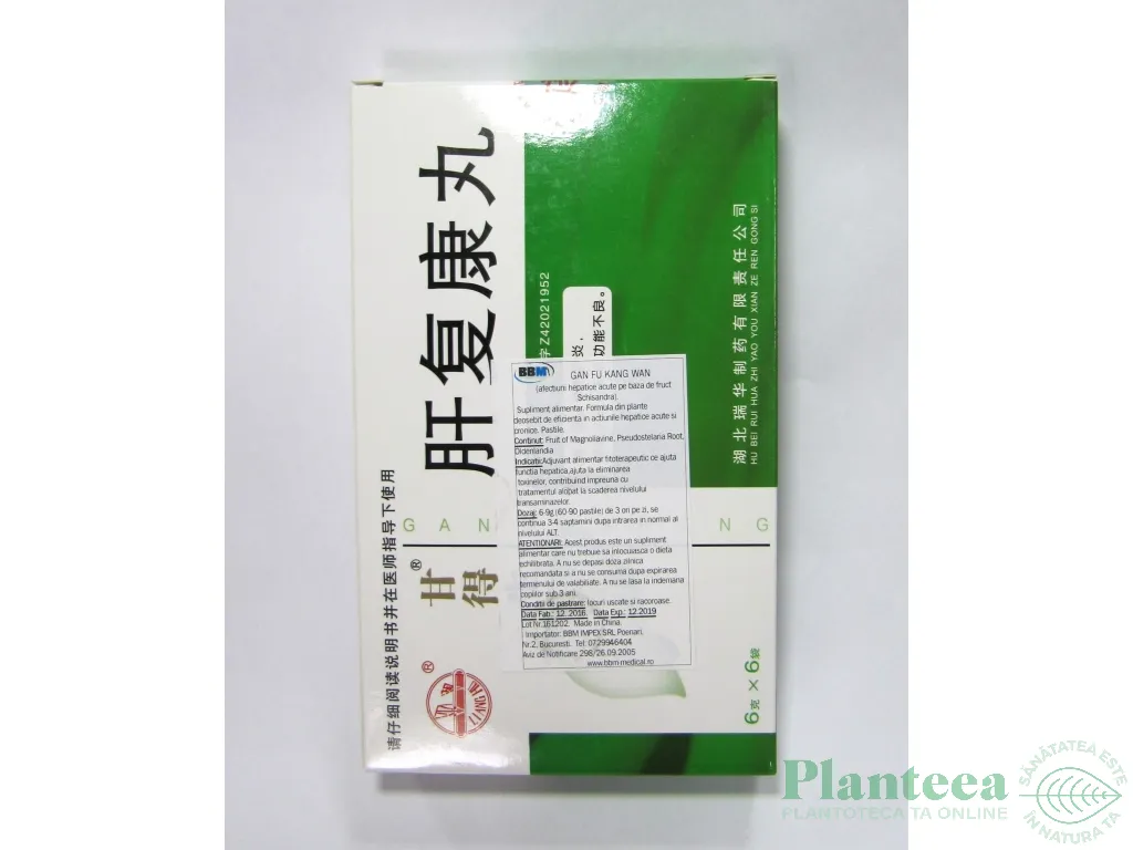 Ganfukang wan 540cp - HUBEI LISHAN PHARMACEUTICAL