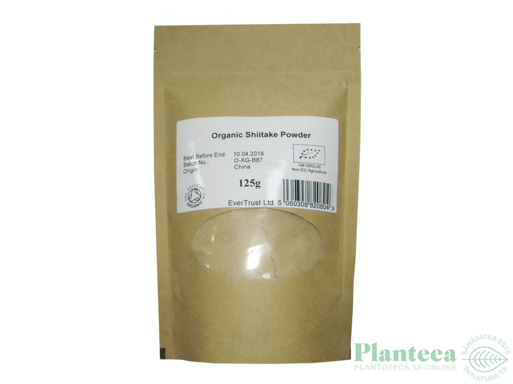 Pulbere shiitake 125g - EVERTRUST