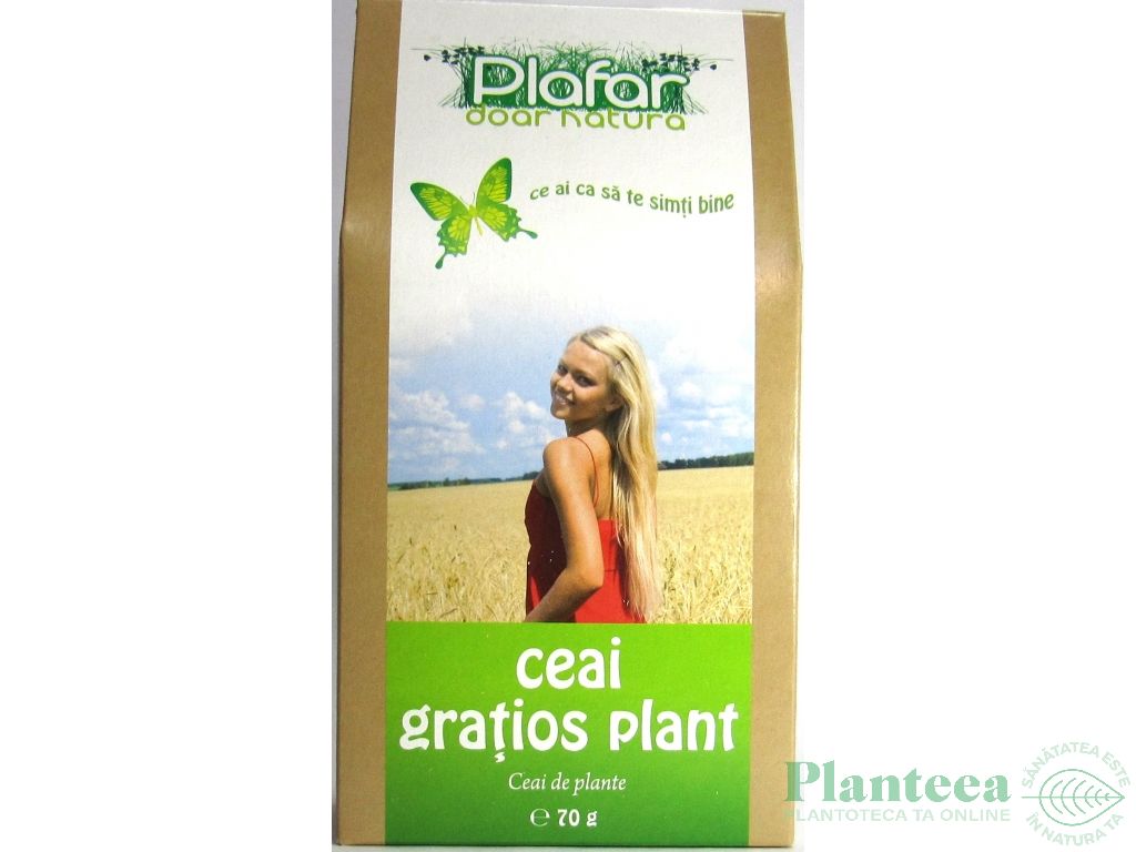 Ceai gratios plant 70g - PLAFAR