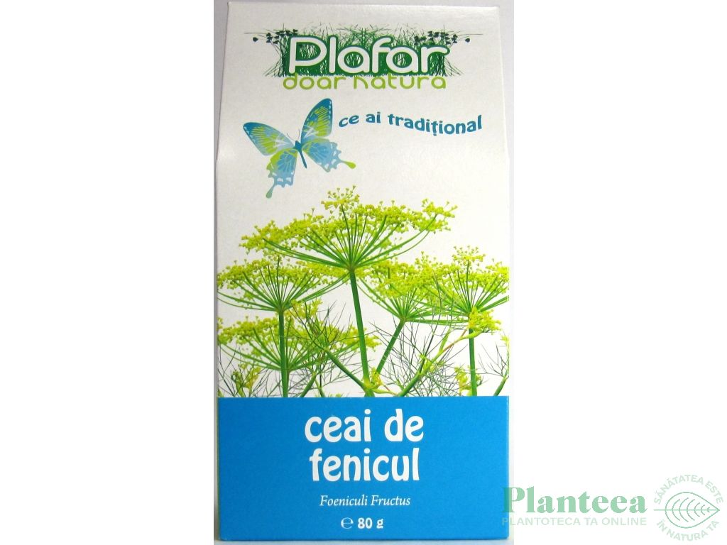 Ceai fenicul 80g - PLAFAR