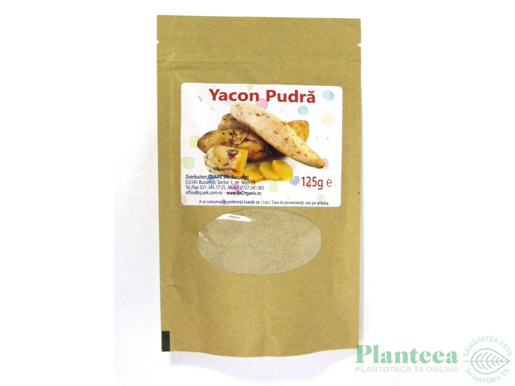 Pulbere yacon 125g - EVERTRUST