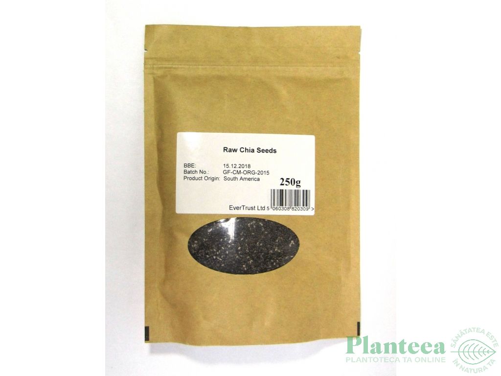 Seminte chia 250g - EVERTRUST