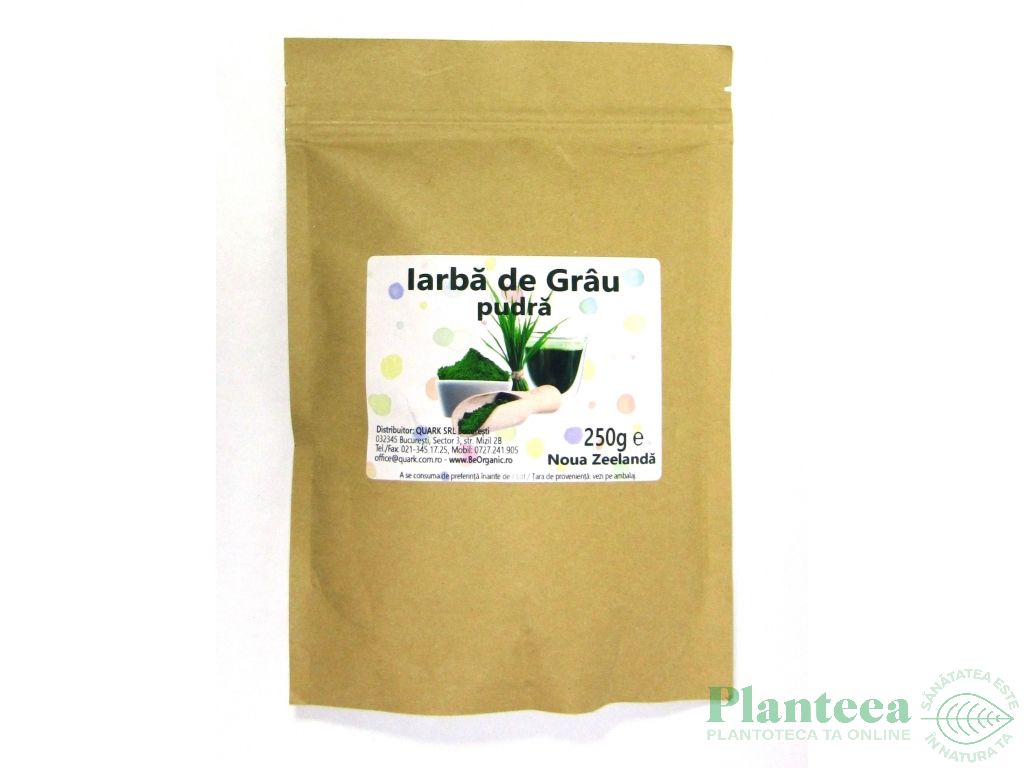 Pulbere iarba grau noua zeelanda 250g - EVERTRUST