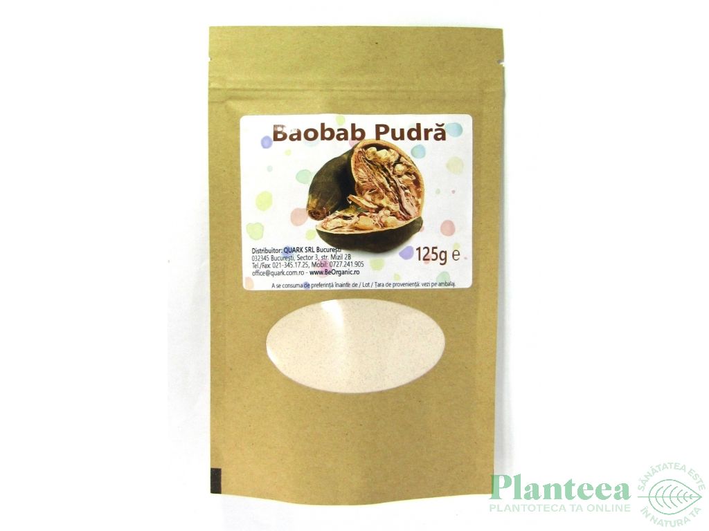 Pulbere baobab 125g - EVERTRUST