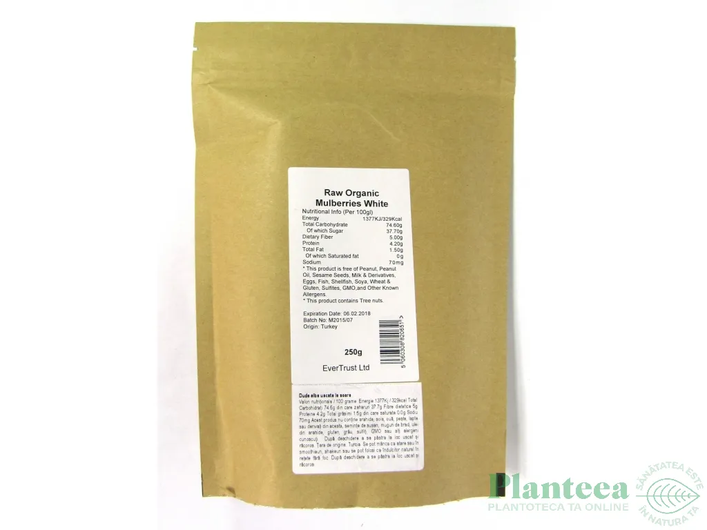 Dude albe uscate 250g - EVERTRUST