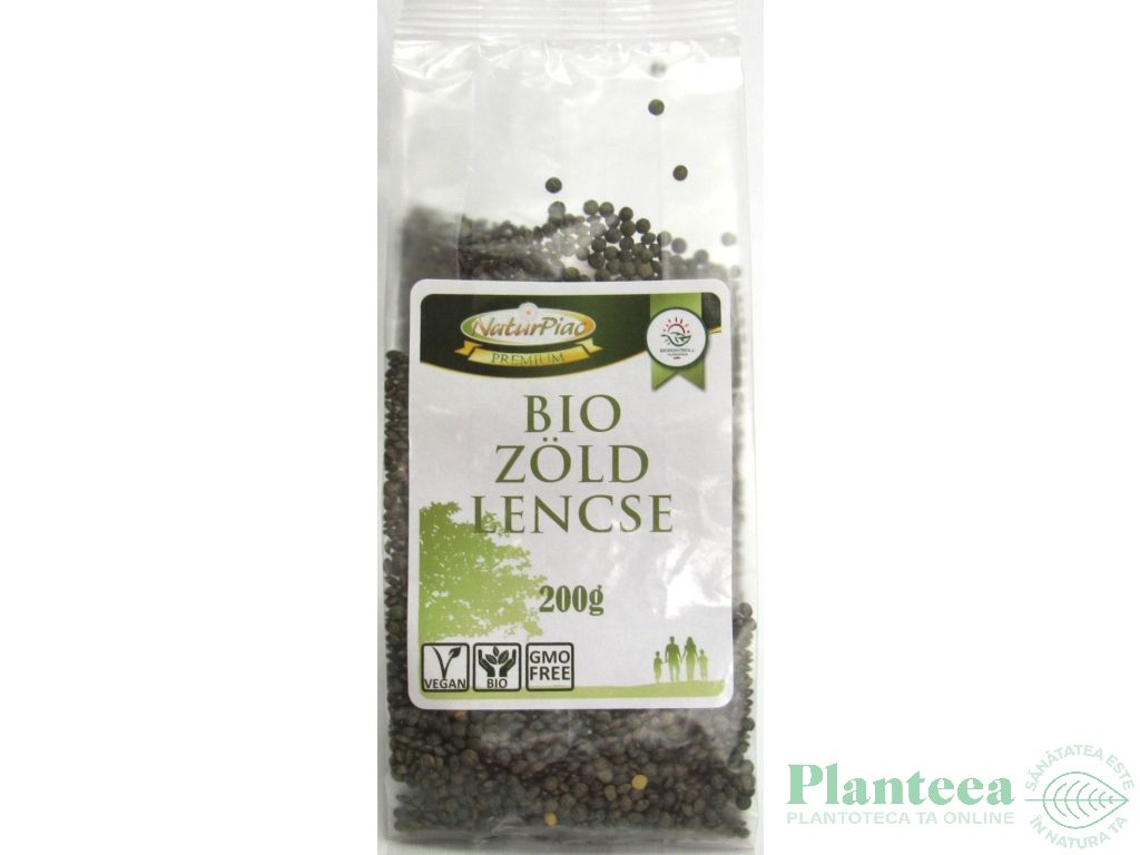 Linte verde boabe eco 200g - NATURPIAC