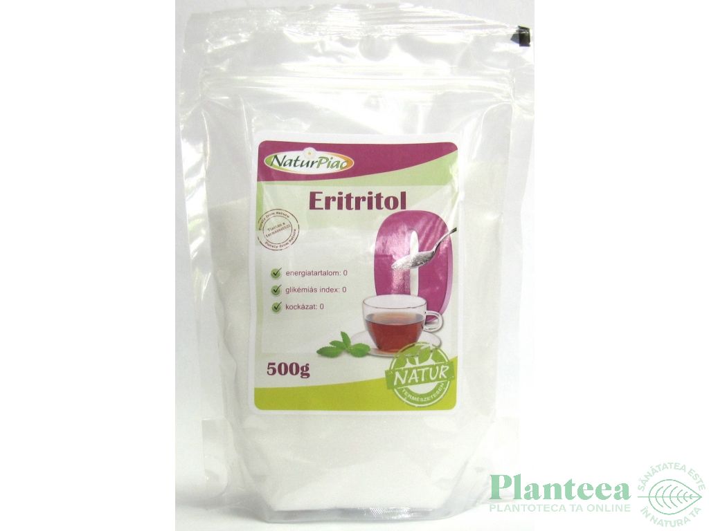 Eritritol indulcitor cristalizat 500g - NATURPIAC