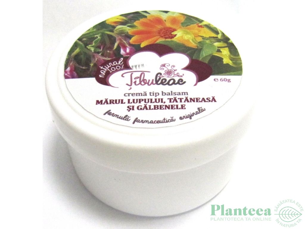 Crema marul lupului tataneasa galbenele 60g - TIBULEAC PLANT