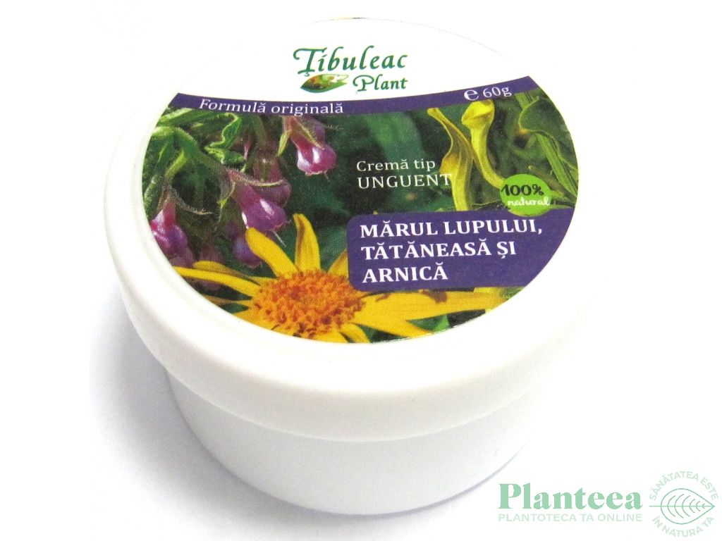 Crema marul lupului tataneasa arnica 60g - TIBULEAC PLANT