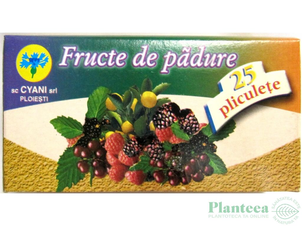 Ceai fructe padure 25dz - CYANI