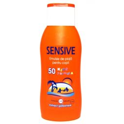 Emulsie plaja copii spf50 galbenele 250ml - SENSIVE