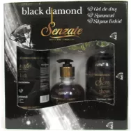 Caseta cadou Black Diamond [gel dus+spumant+sapun lichid] 3b - SENZATE