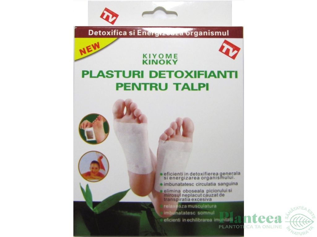 Plasturi detoxifiere Kinoki 10b - BAIYI PHARMACY