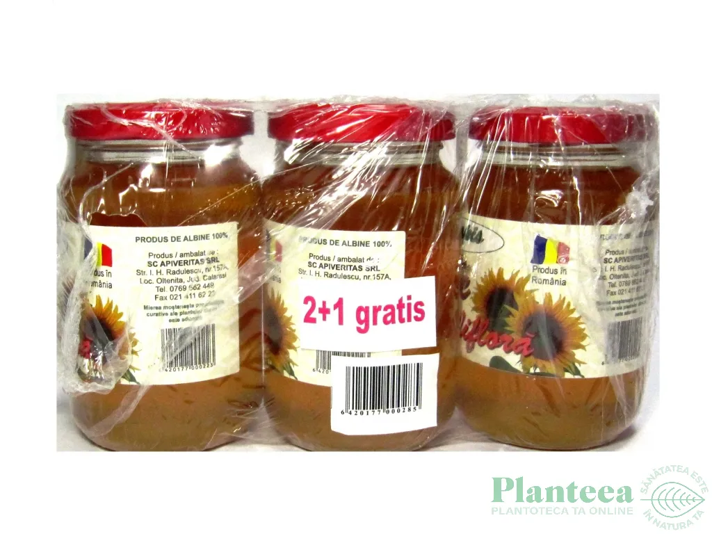 Pachet miere poliflora 3x275g - PROAPIS