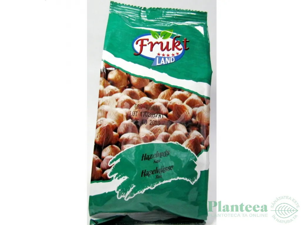 Alune padure crude intregi 250g - FRUKT LAND