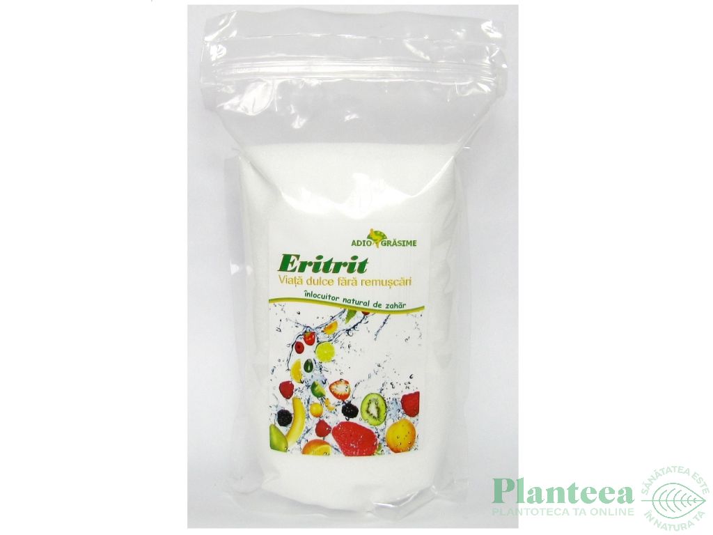 Eritrit indulcitor cristalizat 1kg - ADIO GRASIME