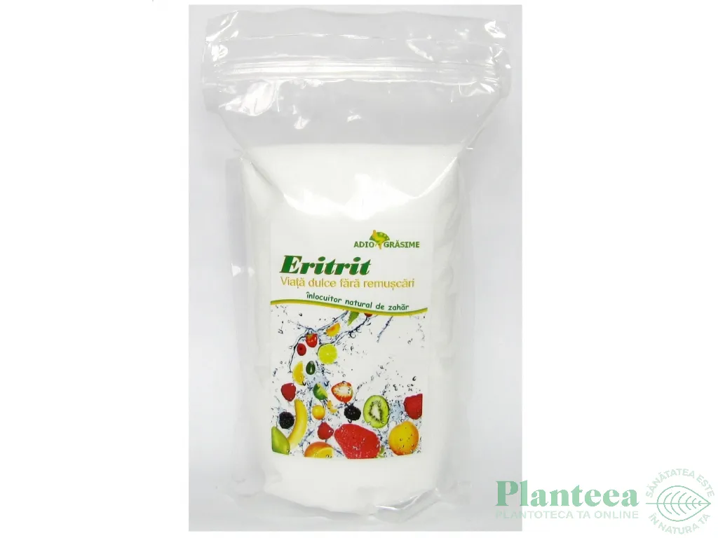 Eritrit indulcitor cristalizat 1kg - ADIO GRASIME