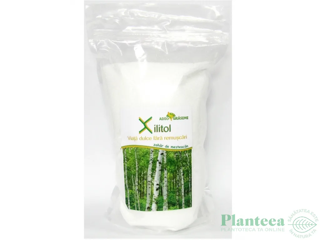Xylitol mesteacan cristalizat 1kg - ADIO GRASIME