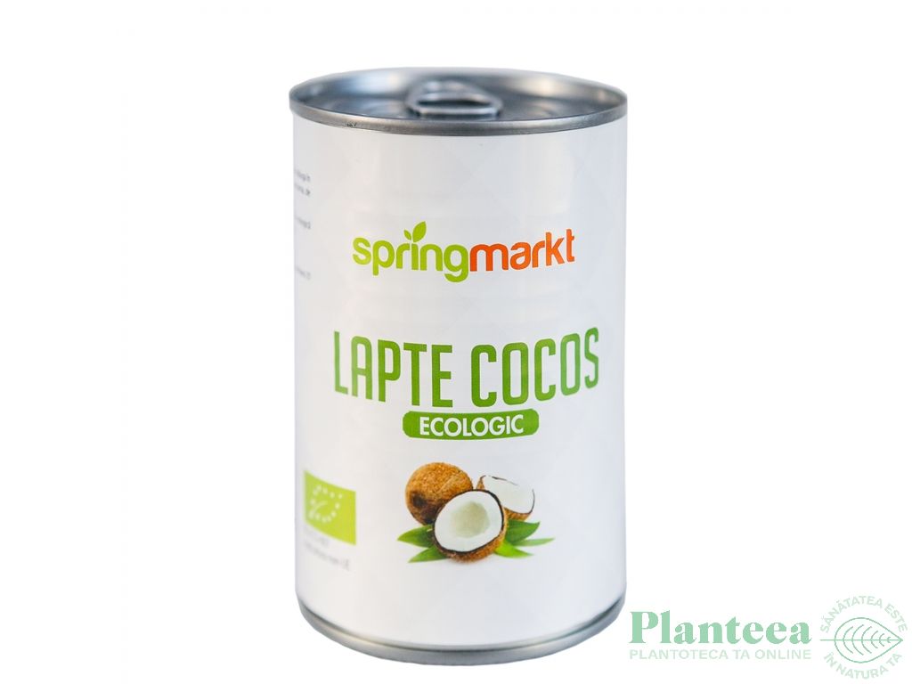 Lapte cocos ecologic 400ml - SPRINGMARKT