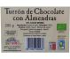 Ciocolata nuga migdale Turron eco 200g - SOLE