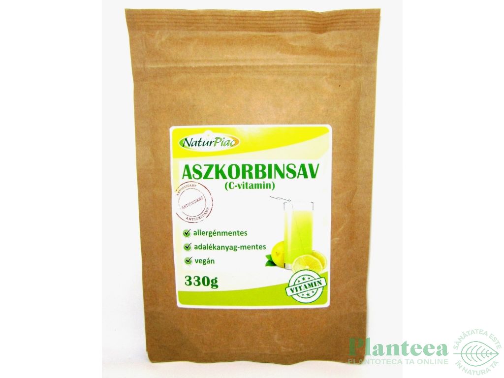 Acid ascorbic pulbere 330g - NATURPIAC