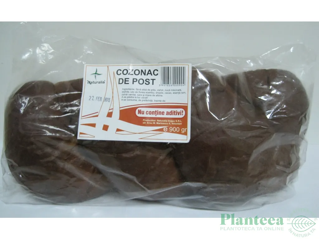 Cozonac post faina alba eco 700g - NATURALIA