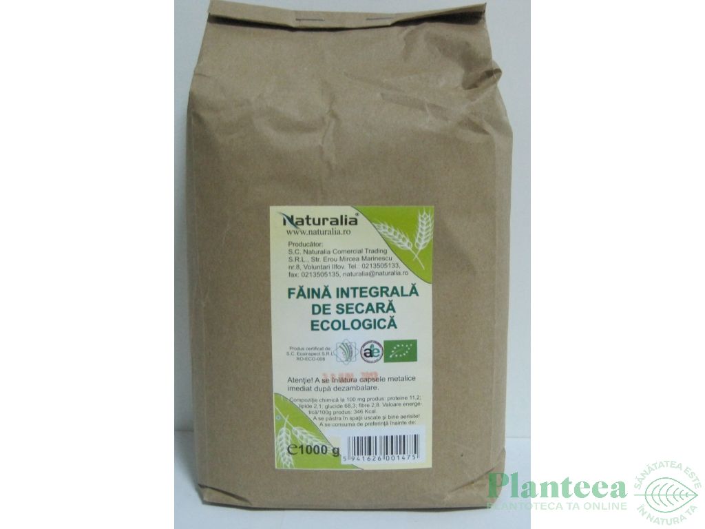 Faina secara integrala {ambalaj rustic} eco 1kg - NATURALIA