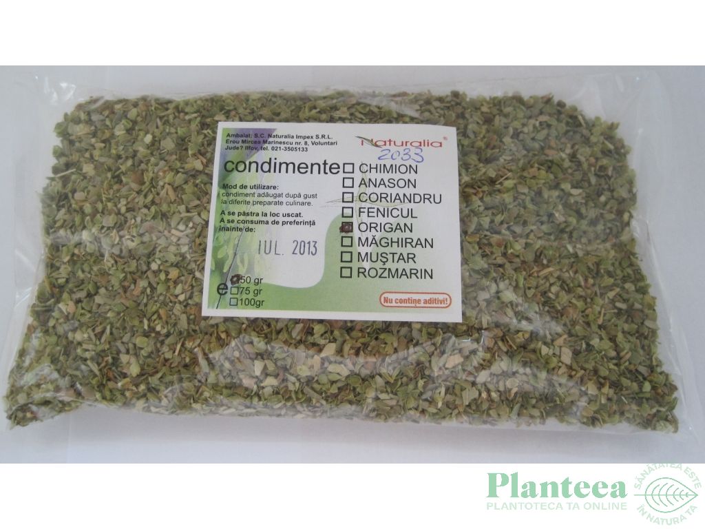 Condiment oregano 50g - NATURALIA