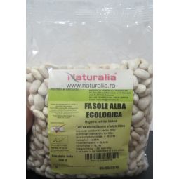 Fasole alba boabe eco 500g - NATURALIA