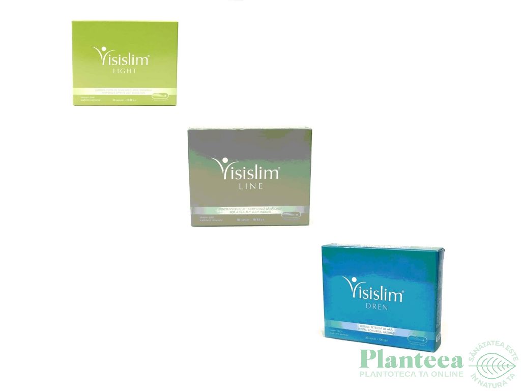 Kit Visislim Forta tripla {Light 30cps+Line 30cps+Dren 30cps} 3b - VITASLIM