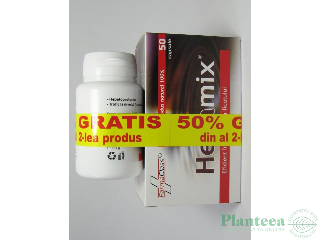 Pachet Hepamix 2x50cps - FARMACLASS