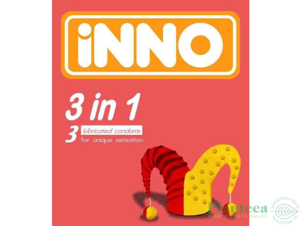 Prezervative 3in1 3b - INNOLATEX