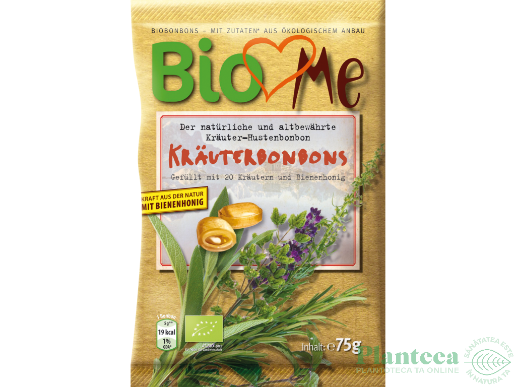 Bomboane plante miere eco 75g - BIO LOVES ME