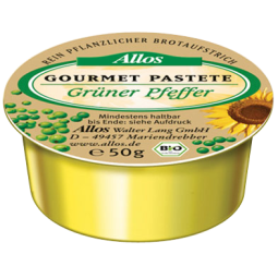 Pate vegetal piper verde 50g - ALLOS