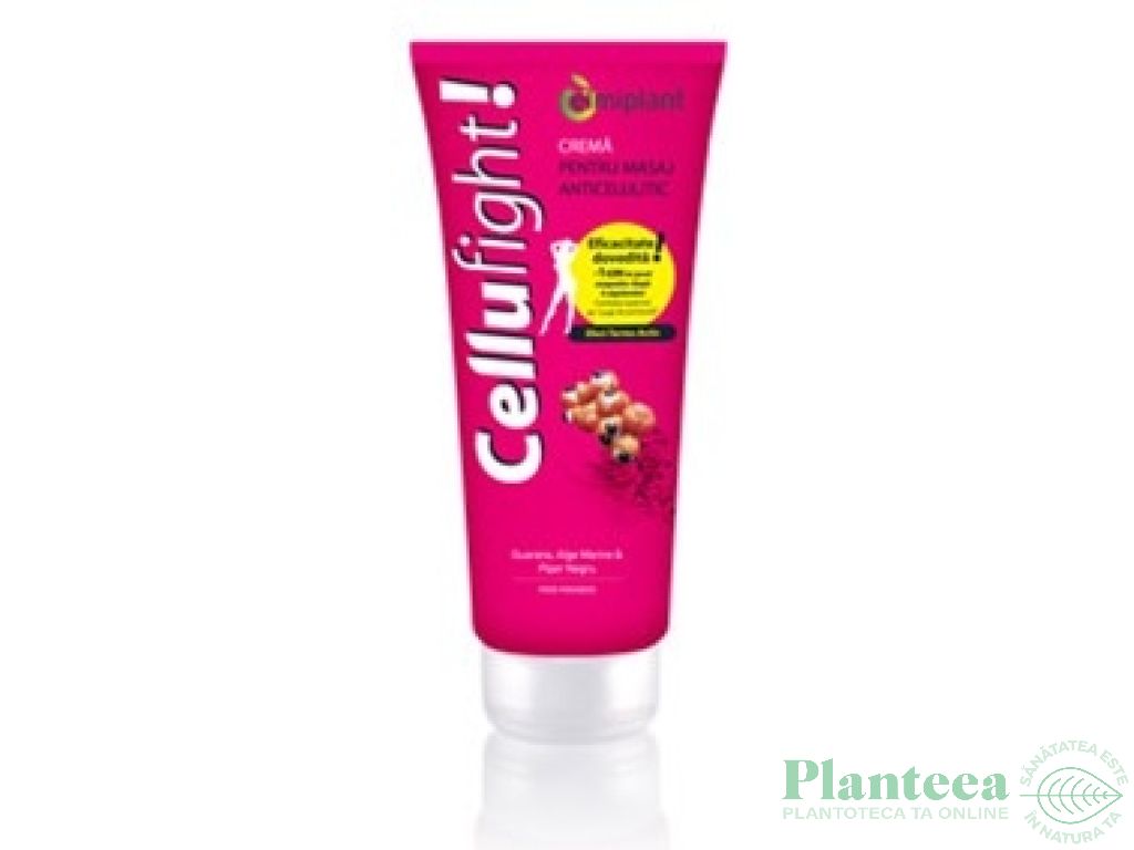 Crema masaj anticelulita CelluFight 200ml - ELMIPLANT