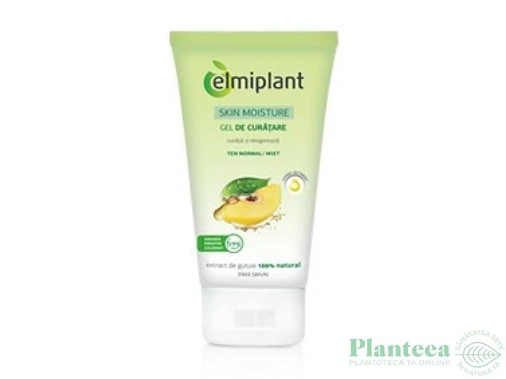 Gel crema curatare ten uscat/sensibil SkinMoisture 150ml - ELMIPLANT