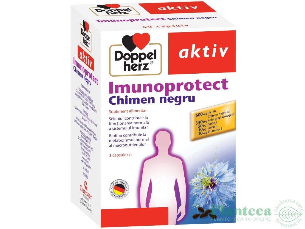 Imunoprotect chimen negru 50cps - DOPPEL HERZ