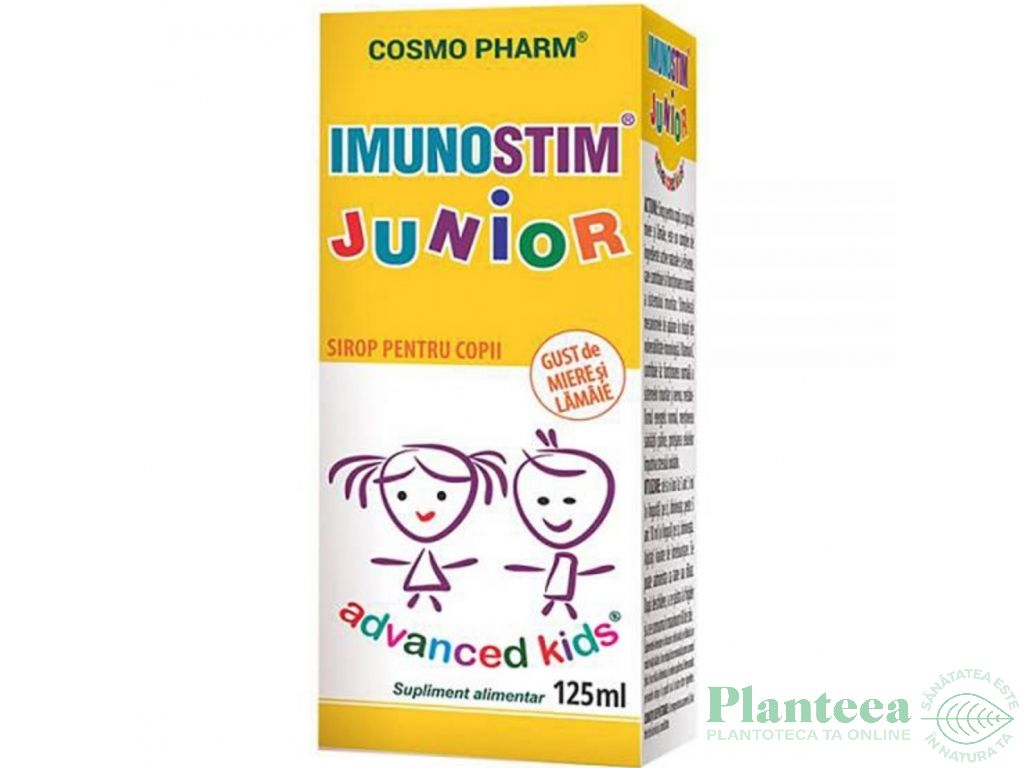 Sirop imunostim junior copii 125ml - COSMO PHARM