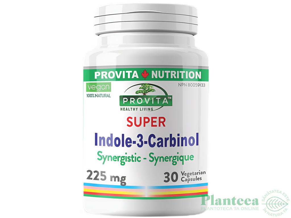 Indole 3 Carbinol 225mg Synergistic 30cps - PROVITA NUTRITION