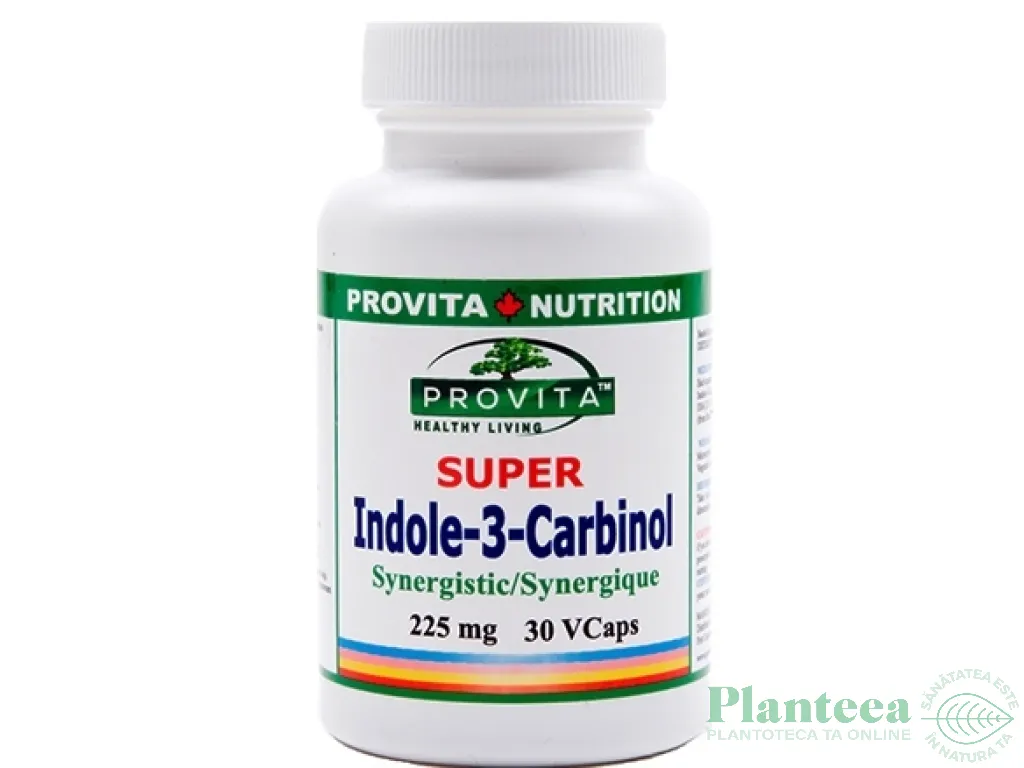Indole 3 Carbinol 225mg Synergistic 30cps - PROVITA NUTRITION