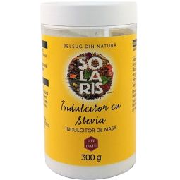 Eritritol cu stevia cristalizat indulcitor 300g - SOLARIS